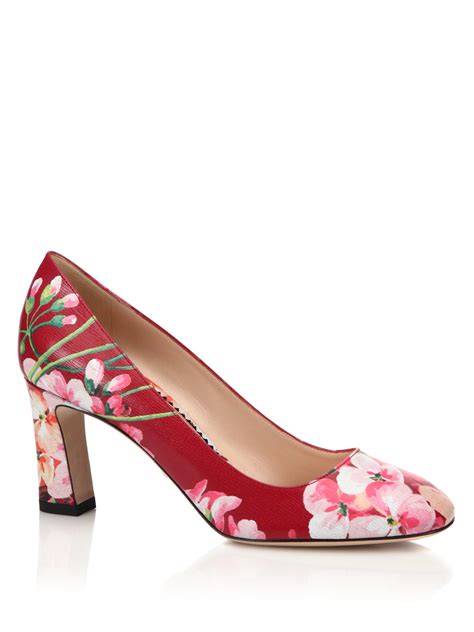 gucci marine floral pumps|gucci pumps nordstrom.